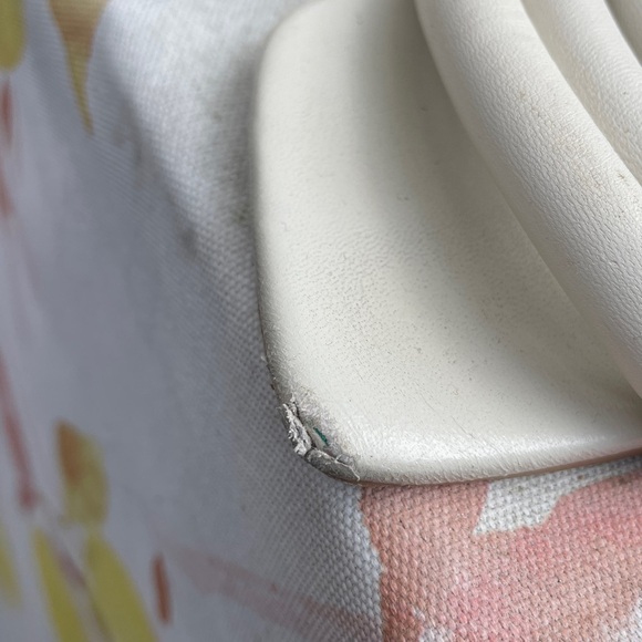 Intentionally Blank Willow III White Leather Sandals Size 9W - Picture 2 of 4